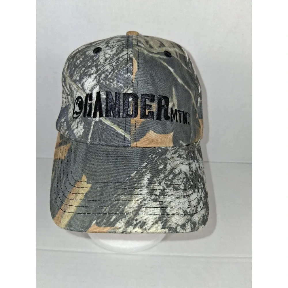 Gander Mtn. Camo Hat We Live Outdoors Hunting Fishing Outdoorsman Cap - Picture 1 of 7